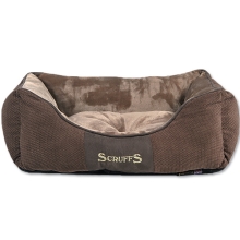 Scruffs Chester Box Bed čokoládový veľ. L