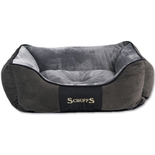 Scruffs Chester Box Bed sivý veľ. S
