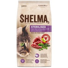 Shelma Cat GF Sterilised Rich in Fresh Beef 8 kg