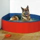 Skladací bazén pre psov Karlie červeno-modrý 160 cm