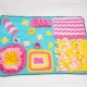 Snuffle Mat čuchacia dečka modrá 105 cm
