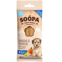Soopa Puppy dentálne tyčinky s banánom a tekvicou 100 g