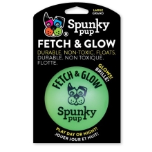 Spunky Pup svietiaca loptička 9 cm