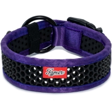 Tamer Softy obojok fialovo-čierny 56 cm