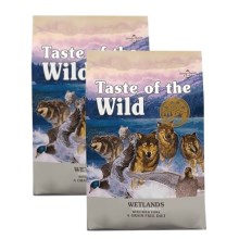 Taste of the Wild Wetlands Wild Fowl SET 2x 12,2 kg