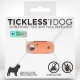 Tickless Mini Dog dobíjací ultrazvukový odpuzovač kliešťov a bĺch oranžový