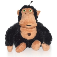 Tommi Crazy Monkey plyšová hračka pre psy čierna 36 cm