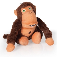 Tommi Crazy Monkey plyšová hračka pre psy hnedá 36 cm