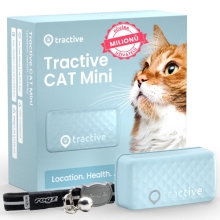 Tractive GPS Cat Mini Tracker pre mačky mentolový