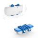 Tractive GPS Dog 4 Tracker pre psov biely
