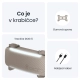 Tractive GPS Dog 6 Tracker pre psov hnedý