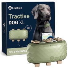 Tractive GPS Dog XL Tracker pre psy zelený