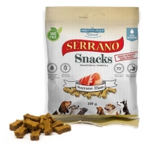 Tréningové kocky Serrano Snacks šunkové 100 g