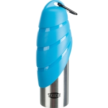 Trixie cestovná kovová fľaša s miskou MIX farieb 0,75 l