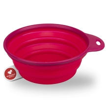 Trixie cestovná silikónová miska MIX farieb 0,25 l