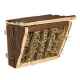 Trixie drevené jasličky na seno s úchytom na klietku 20 cm