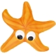 Trixie hviezdica oranžová, latex 23 cm