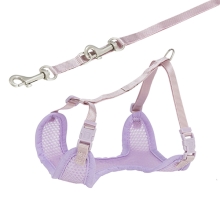 Trixie Junior postroj s vodítkom pre šteňa fialový