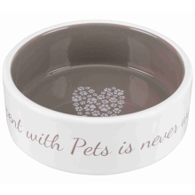 Trixie Pet's Home keramická miska hnedosivá 0,8 l