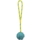 Trixie plávajúca vrhacia lopta na šnúre malá MIX farieb 4,5 cm/35 cm