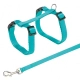 Trixie postroj s vodítkom pre mačku MIX farieb 26-43 cm