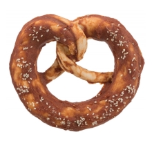 Trixie praclík z byvolej kože a kačacieho mäsa 15 cm (140 g)