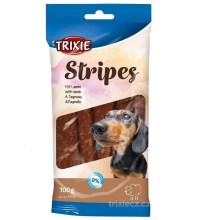 Trixie Stripes jahňacie pásky 100 g (10 ks)