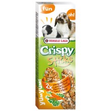 Tyčinky Versele-Laga Crispy s mrkvou a petržlenom pre zajace a morčatá 110 g Tyčinky Versele-Laga Crispy s mrkvou a petržlenom pre zajace a morčatá 110 g