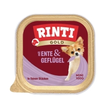 Vanička Rinti Gold kačka+hydina 100 g