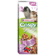 Versele-Laga Crispy tyčinky s lesným ovocím pre králiky a činčily 110 g