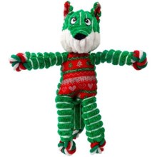 Vianočná hračka Kong Floppy Knots Fox veľ. S/M