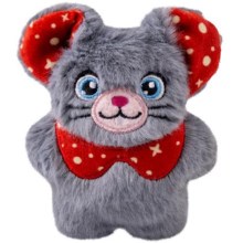 Vianočná hračka Kong Snuzzles Mouse pre mačky MIX farieb 10 cm