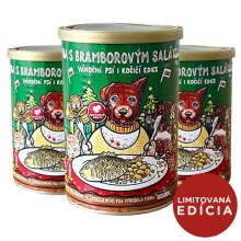 Vianočná konzerva Falco Deluxe ryba so zemiakovým šalátom 400 g