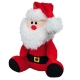 Vianočný plyšový Santa, sob, medveď MIX vzorov 20 cm