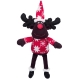 Vianočný plyšový sob s čiapkou Trixie MIX farieb 42 cm