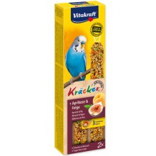 Vitakraft Kracker tyčinky pre andulky s marhuľami a figami (2 ks)