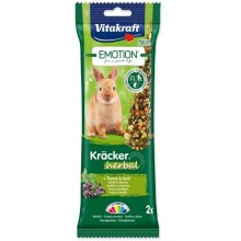 Vitakraft Tyčinky Emotion Kracker Herbal pre králiky 112 g