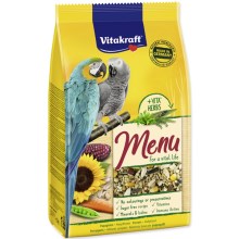 Vitakraft Vital Menu krmivo pre veľké papagáje 1 kg Vitakraft Vital Menu krmivo pre veľké papagáje 1 kg