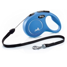 Vodítko Flexi Classic S lanko 8 m/12 kg modré