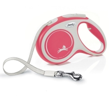 Vodítko Flexi Comfort L pásik 8 m/50 kg červené
