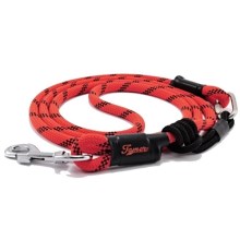 Vodítko Tamer s posuvným systémom 2,5 m/8-50 kg červené s prešitím Vodítko Tamer s posuvným systémom 2,5 m/8-50 kg červené s prešitím
