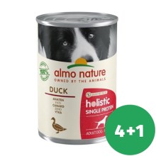 Výhodný set Konzerva Almo Nature 100% Single Protein kačka 400 g 4+1 ZADARMO Výhodný set Konzerva Almo Nature 100% Single Protein kačka 400 g 4+1 ZADARMO