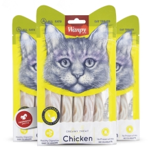 Wanpy Cat Creamy Lickable Treats Chicken 5x14 g