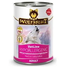 Wolfsblut Dog VetLine Hypoallergenic konzerva 395 g