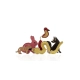 Wooffee kožená hračka Dinosaurus 18 cm