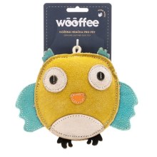 Wooffee kožená hračka Sovička 17 cm