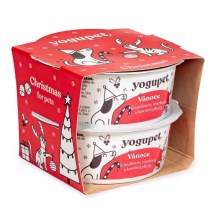 Yogupet Christmas jogurt s inulínom, medom a lesným ovocím Multipack 2x 110 g