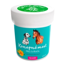 Zelená Země konopná masť pre zvieratá 100 ml