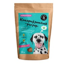 Zelená Země Konopný maškrtu kuracie 100 g Zelená Země Konopný maškrtu kuracie 100 g