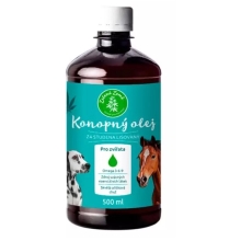 Zelená Země konopný olej 500 ml